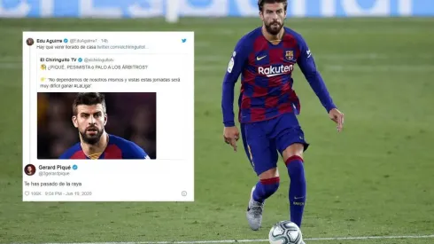 Gerard Piqué ante el Sevilla