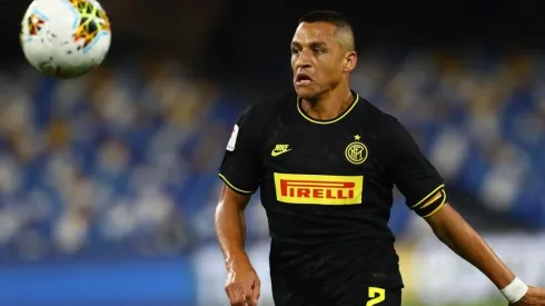 Alexis Sánchez contra Napoli.