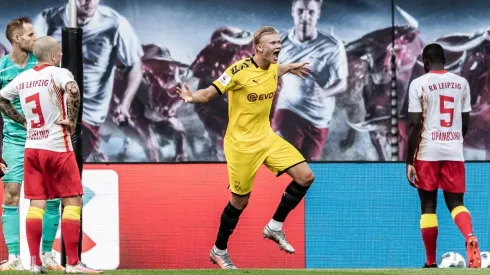 Gol de Haaland para el Dortmund.