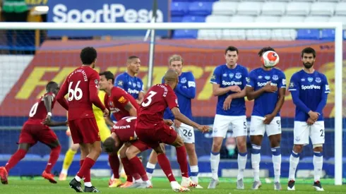 Everton y Liverpool firmaron el empate por la Premier League.