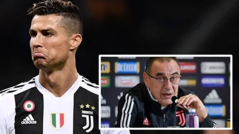 Perder el título de la Copa de Italia le ha traído obvias críticas a la Juventus, pero además la prensa italiana habla de una tensa relación entre Sarri y Cristiano.