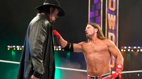 AJ Styles fue el último rival del Undertaker.
