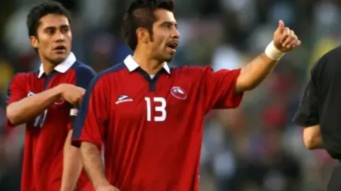 Vargas en la selección.