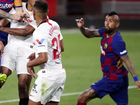 El Athletic le saca un golazo de la línea a Arturo Vidal