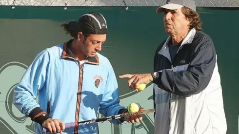 Patricio Rodríguez fue entrenador de Nicolás Massú