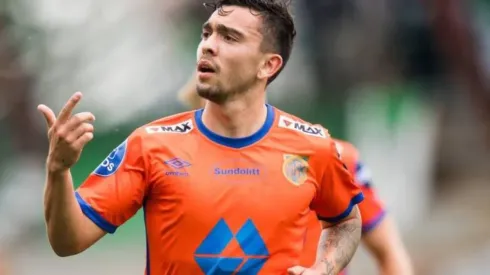 Niklas Castro demostró su poder goleador en Noruega