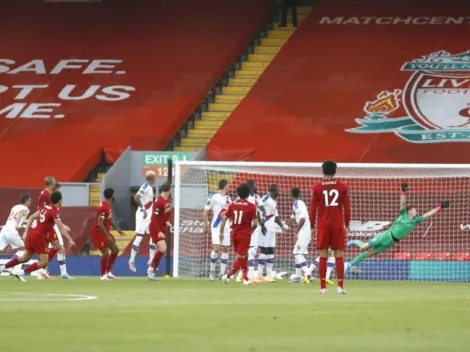 Video | Golazo de tiro libre de Alexander-Arnold para Liverpool