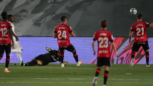 Vinicius marcó el gol de Real Madrid ante Real Mallorca