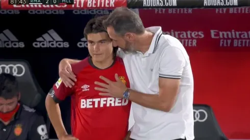 El debut de Luka Romero.