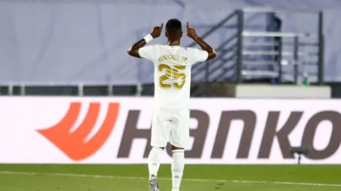 Vinicius Junior marcó el tanto polémico de Real Madrid