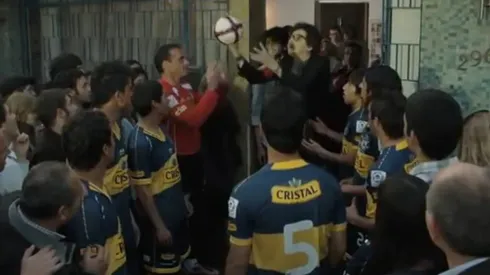 Charly García y Everton de Viña del Mar.