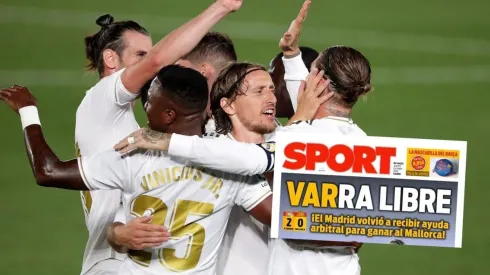 Triunfo del Real Madrid sobre el Mallorca