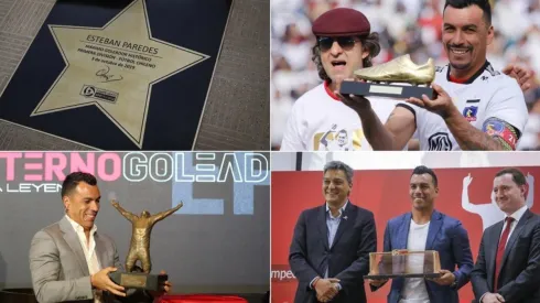 Esteban Paredes fue merecidamente galardonado por su récord histórico en octubre pasado