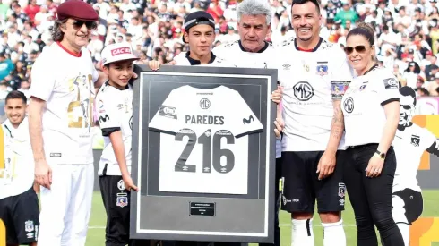 Esteban Paredes recibió un homenaje a estadio lleno por su récord en octubre. Ahora el récord no era tal