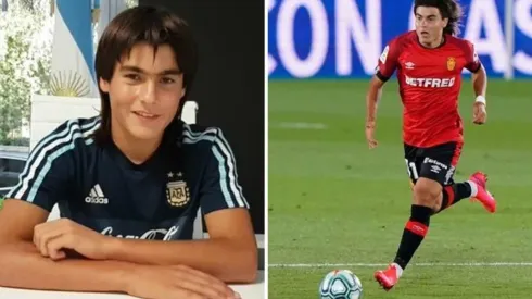 Luka Romero comenzó su carrera en el Mallorca tras haberse probado con éxito en Barcelona, donde no pudo permanecer debido a su corta edad y las normas FIFA.