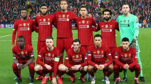 Formación del Liverpool campeón