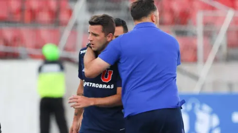 Hernán Caputto junto a Walter Montillo