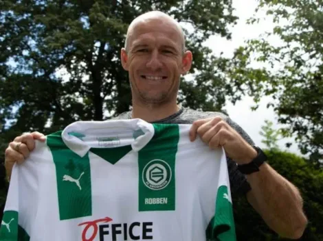 Robben regresa del retiro para jugar en el Groningen de Holanda