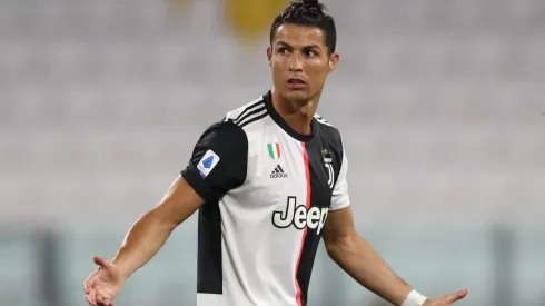Cristiano Ronaldo ante el Lecce