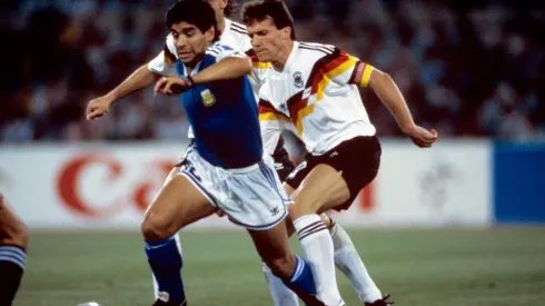 Maradona y Matthaus, el tremendo choque que se dio en los 90'.