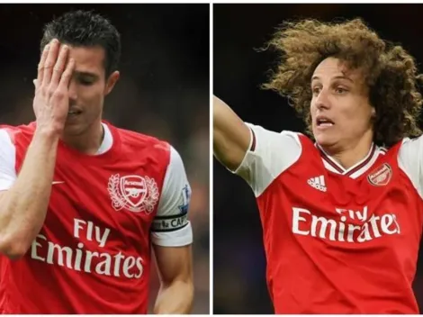 Robin van Persie revienta al Arsenal de Mikel Arteta