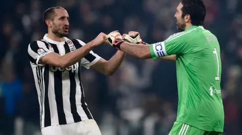 Giorgio Chiellini y Gigi Buffón, dos leyendas de la Juventus