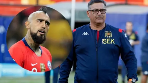 Ronald Fuentes y Arturo Vidal.