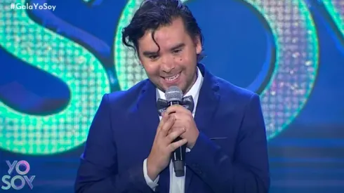 Renzo en su presentación durante uno de los episodios de "Yo Soy".