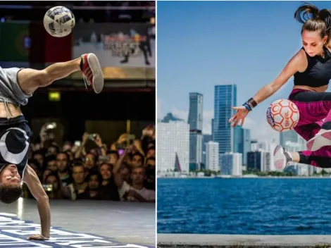 Campeones mundiales de fútbol freestyle nos acompañan en RedGol