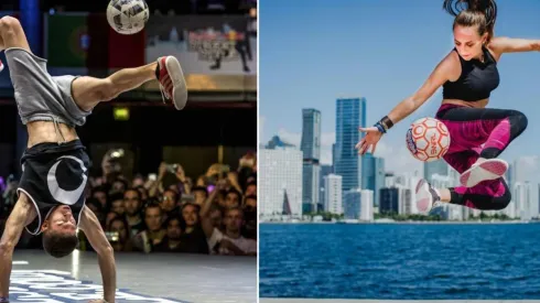 Charly Iacono y Laura Biondo nos acompañan en el último programa de Red Bull Street Style en RedGol.