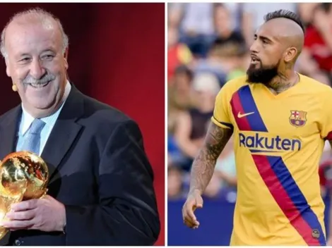 Vicente del Bosque se rinde a los pies de Arturo Vidal