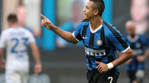 Alexis Sánchez fue la gran figura del Inter de Milán en la goleada ante el Brescia