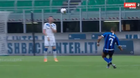 Alexis lleva dos asistencia ante el Brescia