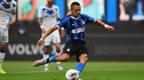 Alexis convierte ante el Brescia