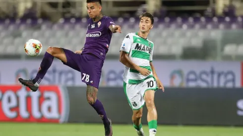 Erick Pulgar ante Sassuolo.