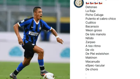 El Twitter del Inter se volvió totalmente chileno