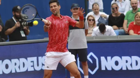 Novak Djokovic donó dinero a una ciudad afectada por el coronavirus