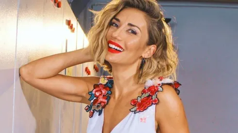 Carolina de Moras animó el "Buenos días a todos" junto a Felipe Camiroaga.