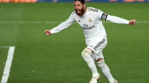 Sergio Ramos anotó el solitario tanto de Real Madrid
