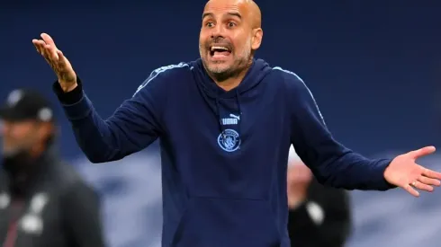 La particular forma de Guardiola para explicar la derrota de Liverpool.