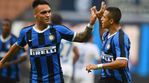 Alexis Sánchez y Lautaro Martínez jugaron un partidazo ante Brescia