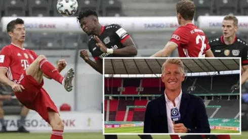 Schweinsteiger, campeón del mundo con Alemania, debutó con éxito como experto comentarista en la final de la DFB Pokal