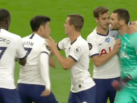 ¡Epa! Lloris explota con Son y casi se van a los combos