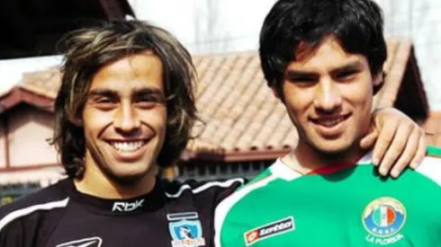Claudio Valdivia junto a su hermano Jorge Valdivia
