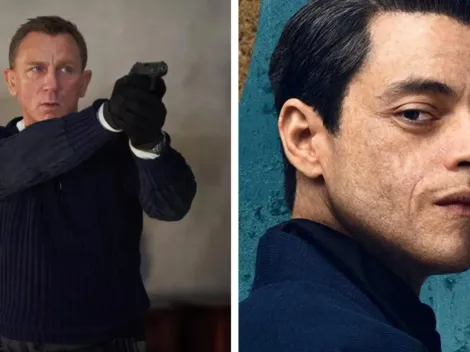 Otra terrorífica imagen de Malek como el nuevo villano de "Bond"