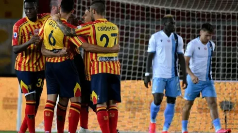 Lecce dio la sorpresa ante Lazio en la Serie A
