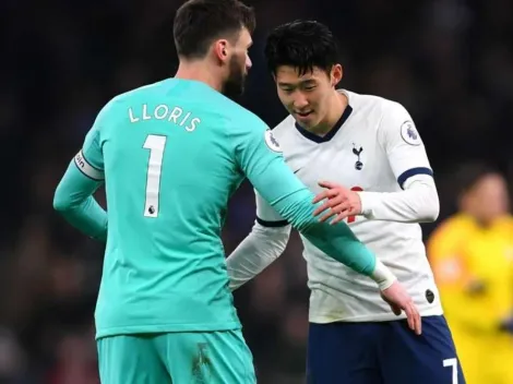 Lloris sale a dar explicaciones por su día de furia contra Son