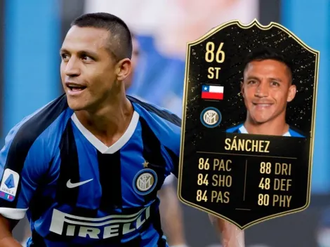 ¡Alexis Sánchez es parte del TOTW de esta semana en el FIFA 20!