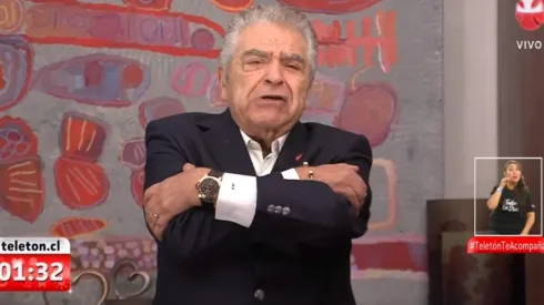 Don Francisco terminó al borde de las lágrimas la última Teletón.