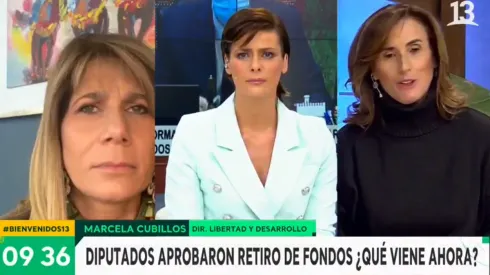 Ximena Rincón y Marcela Cubillos tuvieron un fuerte cruce en Bienvenidos.